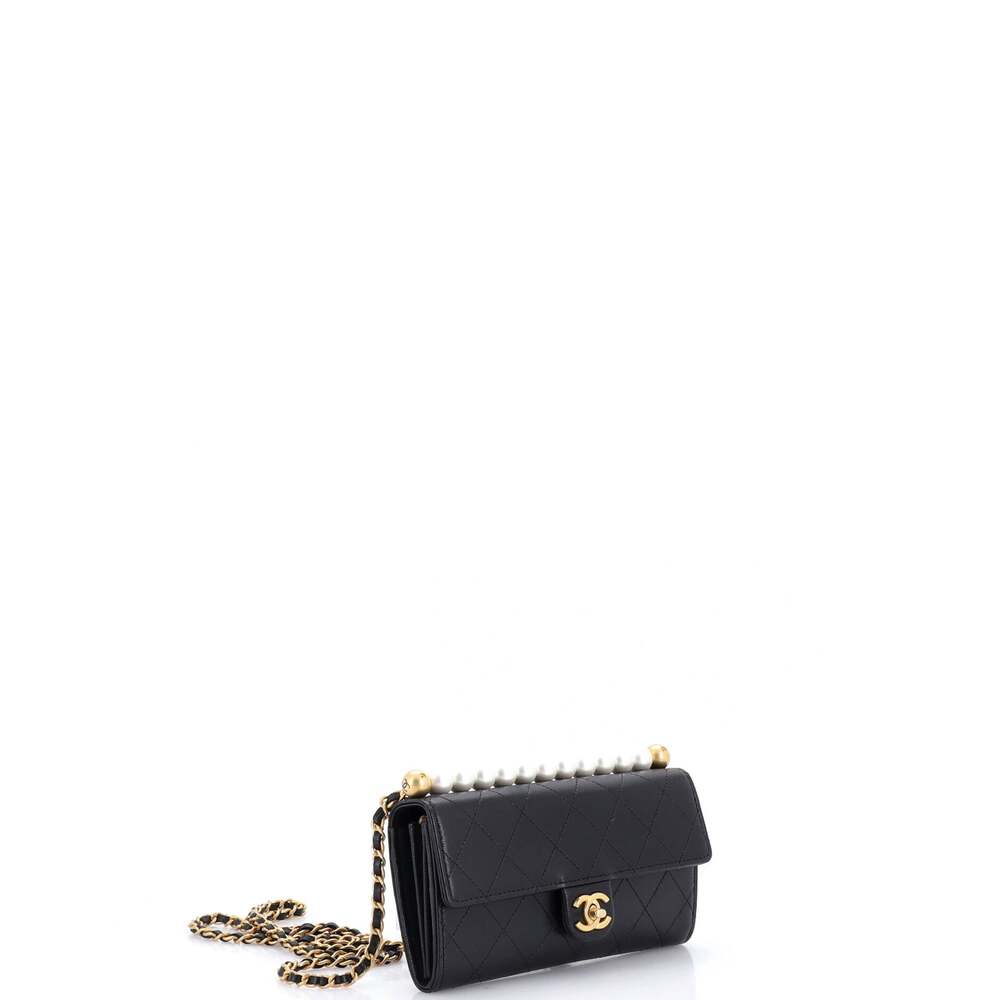 Chanel Chic Pearls Clutch With Chain #253456C29B - Picture 3 of 7